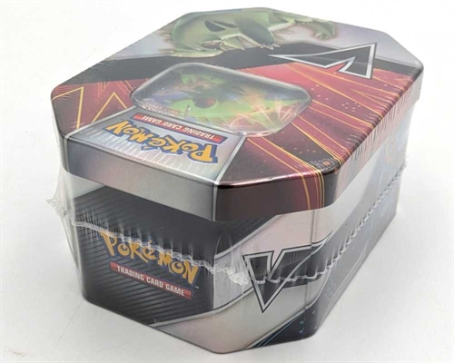 Pokemon TCG - Pokemon V Strikers - Tyranitar V Single Strike - Pokemon Tin (A-Grade) (ENG) (BMO*)